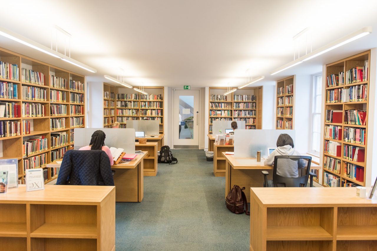 Library interior